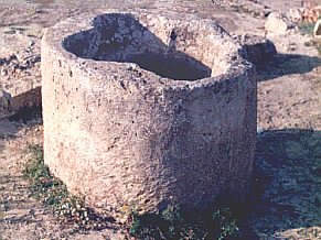 Pila Bautismal de la Basílica de Son Bou