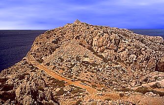 Cabo en donde se halla el establecimiento de Cala Morell